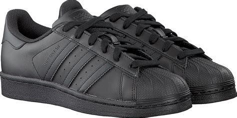 adidas schoenen dames superstar zwart